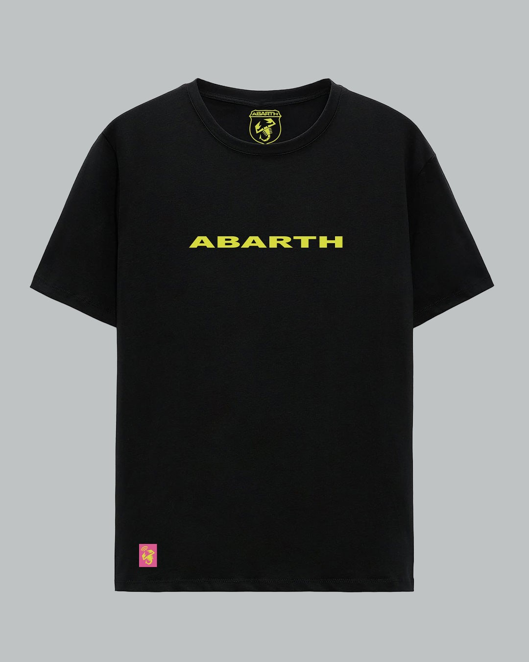 T-Shirt Istituzionale logo giallo acido