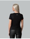 T-shirt Donna Scritta Abarth Nera