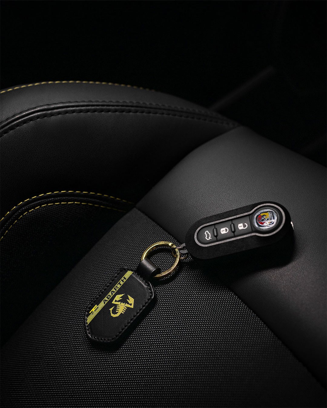 Abarth 75th Anniversary keyring