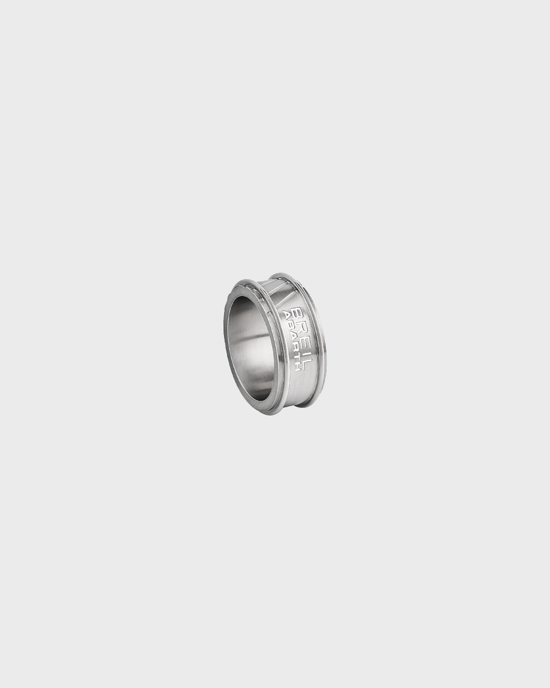 Dual finish steel ring